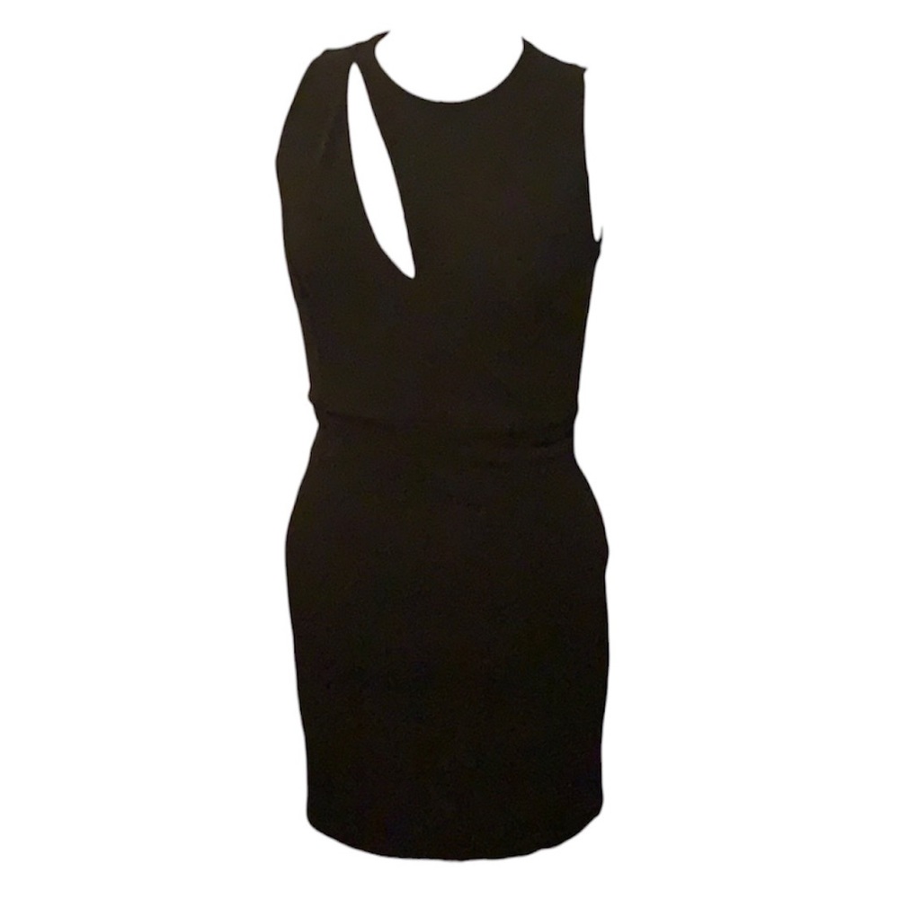 ⬇️NWT Express Black Sleeveless Cutout Dress LBD